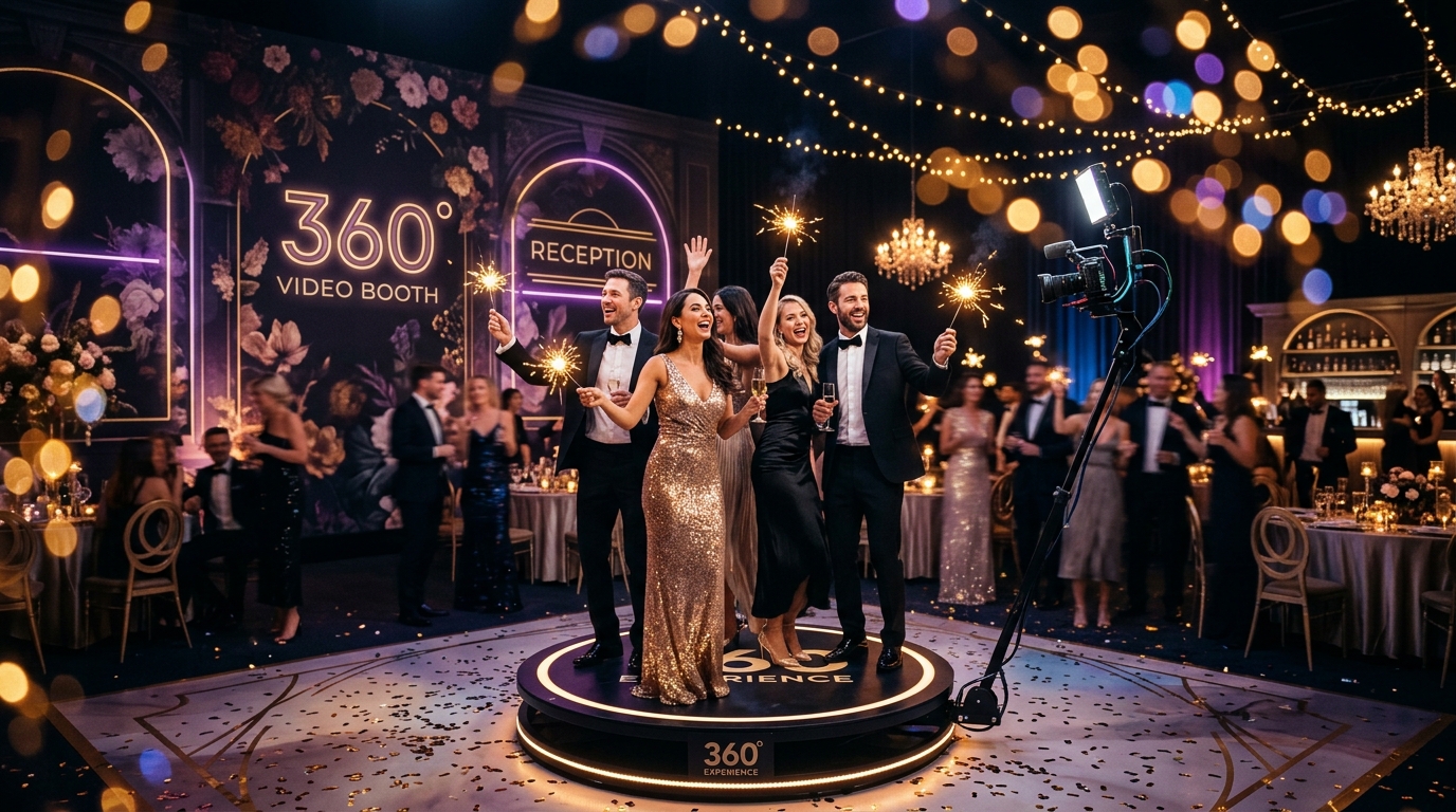 Hue Moments 360 Photo Booth luxury event